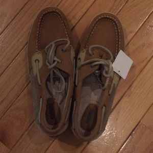 Kombu Topsider leather/suede shoes sz 8.5Mwomen’s